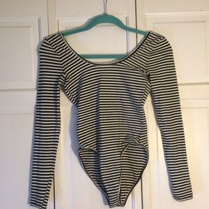 American Apparel Scoop Back Body Suit